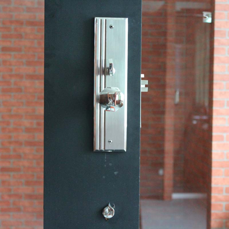 High quality big panel stainless steel door lock