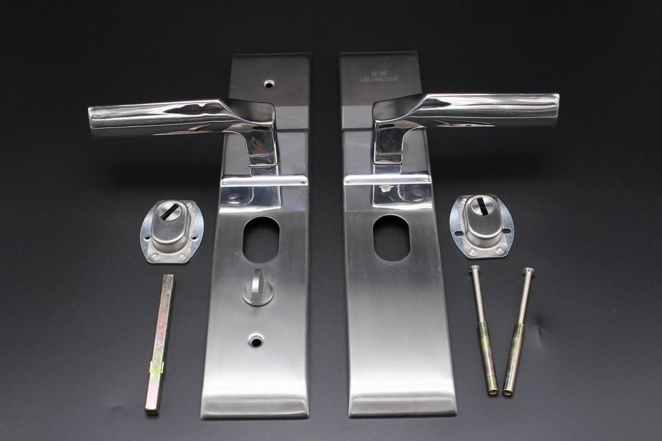 Hot Sale Hollow Stainless Steel Door Handle/Mortise Lock Lever Handle accessories