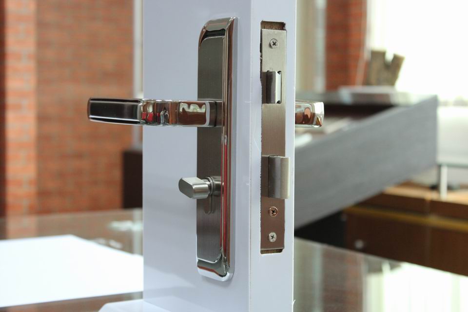 Supply all kinds of thin door lock,door lock handle set