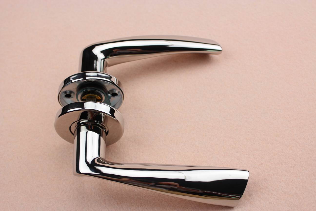 Casting solid Stainless steel 304 home door handle for wooden or aluminum door handle