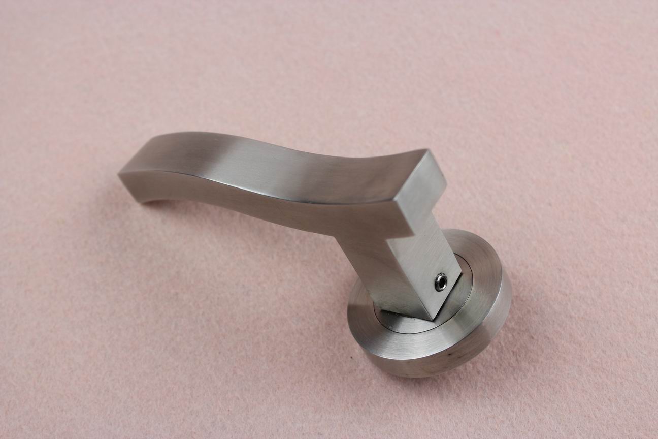 Design solid stainless steel 304 material door lever handle