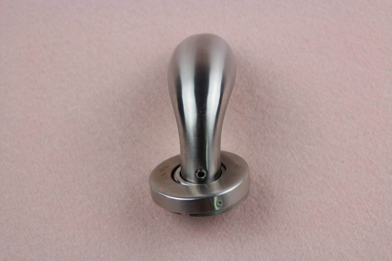 Modern door handle with knob with high quality stainless steel for wooden door