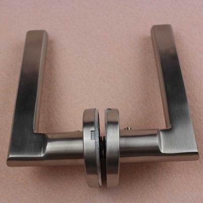 High quality timber door room 72/85mm center distance lever door lock handle