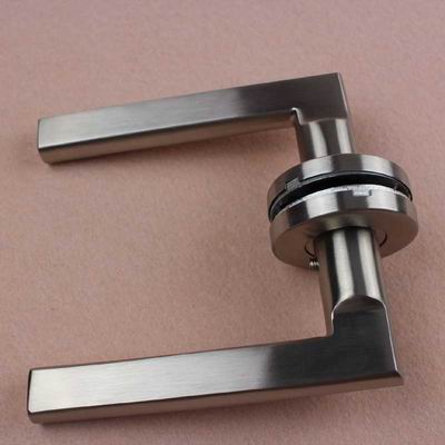 High quality timber door room 72/85mm center distance lever door lock handle