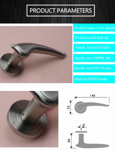 Factory custom touch sensor door handle alarm with competitive cost