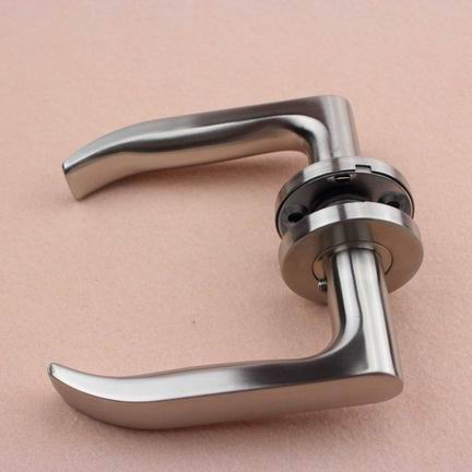 High Quality Mortise Handle Pull Door Handle Lock with rose