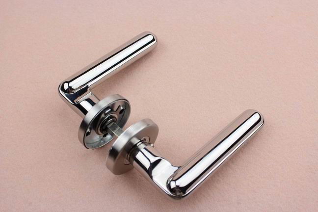 304 stainless steel lever handle with Designers Impressions Kain Design Satin