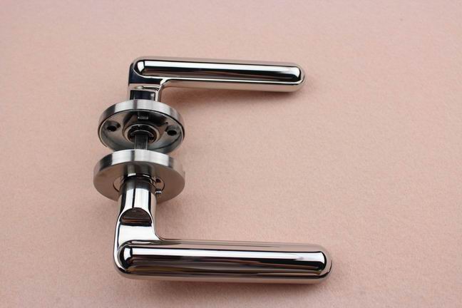 304 stainless steel lever handle with Designers Impressions Kain Design Satin