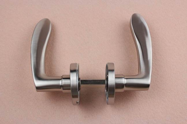 304 stainless steel entry lever door prelude handle lock in guangzhou