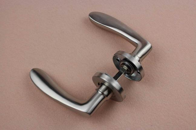 304 stainless steel entry lever door prelude handle lock in guangzhou