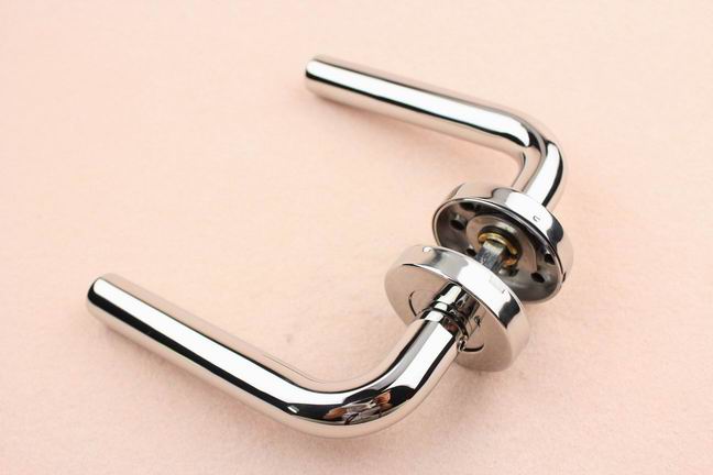 Comtenporary Stainless Steel Material Access Control Handle Satin & Polished
