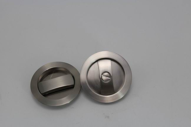 Popular sell high quality zinc alloy round type sliding door lock