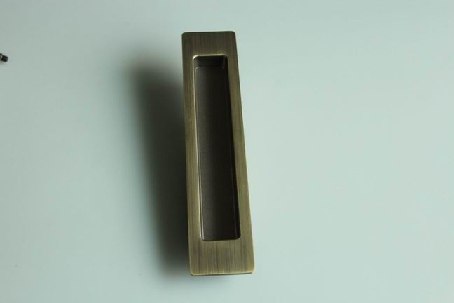 zinc alloy square entrance sliding door lock