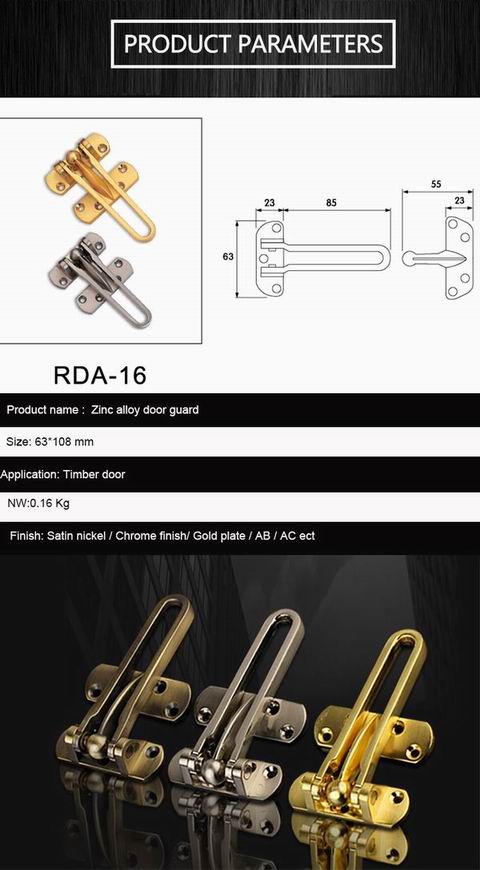 Professional Furniture door guard Hardware with good quality