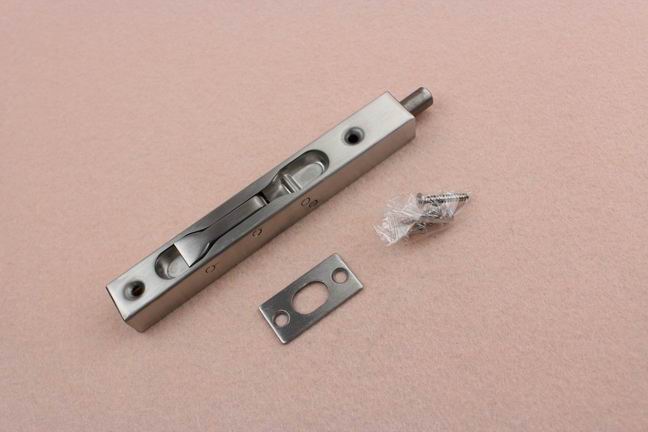 Durable high quality stainless steel 304 fire proof concealed flush door lock bolt