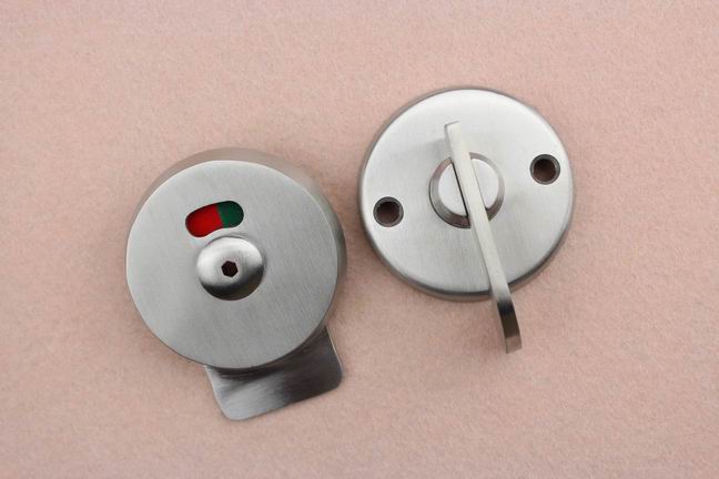 Escutcheon Stainless steel 304 commerical toilet Indicator lock with Dead Bolt
