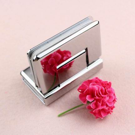 high quality beveled 90 degree glass to glass shower door hinge