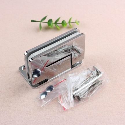 90 degree wall to glass secund templated glasses case hinge in polish chrome color