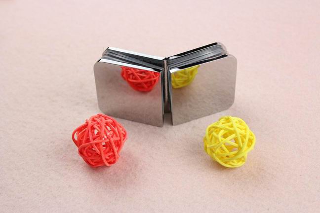 square shape brass material shower glass clamp