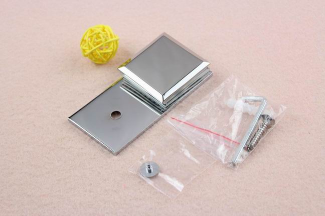 45KG glass fixing bracket clip with chrome plate