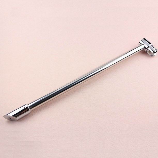 High quality stainless steel material shower glass swing door towel bar, shower rail