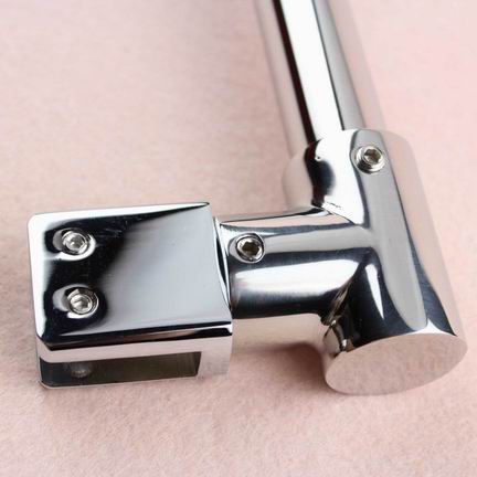 Frameless Stainless steel Fixed Panel Shower Door Stabilizer Support Bars