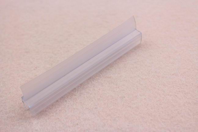 One pcs bottom rail PVC material rubber sealing strip/ rubber sealing for glass door