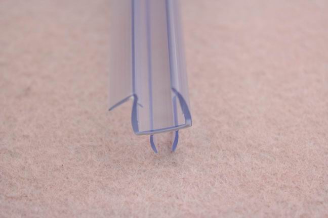 Shower door frameless PVC sealing strips