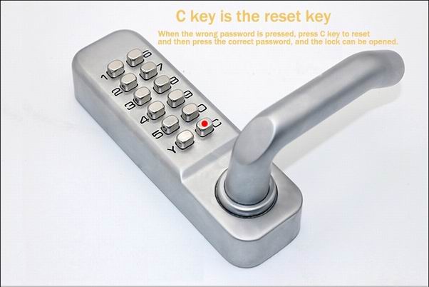 Mechanical Digital Push Button Lock