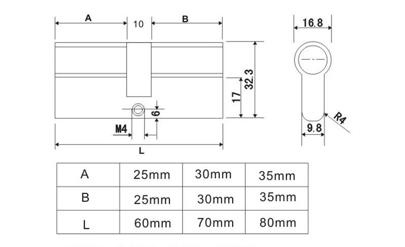 60mm、70mm单开锁芯哪家好？
