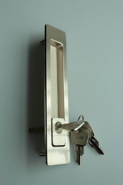 sliding door hook lock