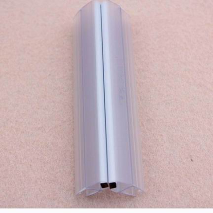 Anti-collision transparent plastic strip
