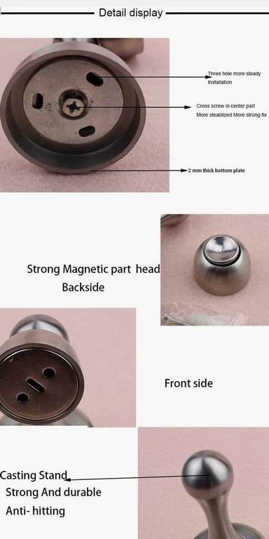stainless steel door stopper
