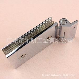 Shower room partition glass clamp